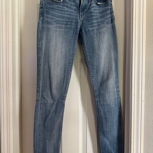 Express Women's Skinny Jeans in Light Blue